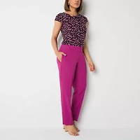 Black Label by Evan-Picone Womens Straight Fit Suit Pant