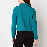 Liz Claiborne Womens Lightweight Cropped Jacket