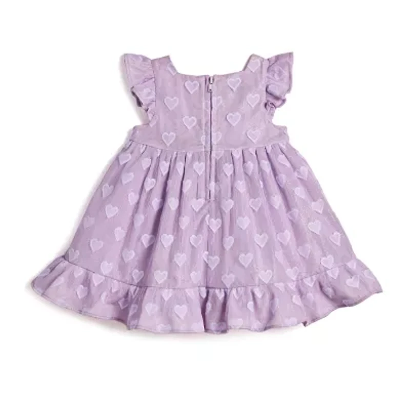 Mia & Mimi Baby Girls Sleeveless Cap Sleeve A-Line Dress