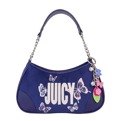 Juicy By Couture Velour Shoulder Satchel
