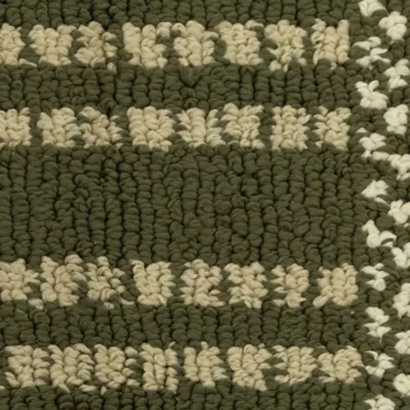 Maples Border Plaid Indoor Rectangular Accent Rug