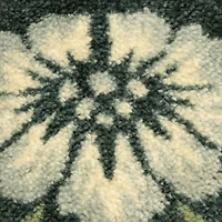Maples Multi Floral Navy Indoor Rectangular Accent Rug