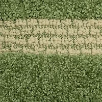 Maples Solid Cut and Loop Indoor Rectangular Accent Rug