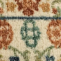 Maples Persian Tan Floral Indoor Rectangular Accent Rug