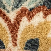 Maples Jacobean Floral Indoor Rectangular Accent Rug
