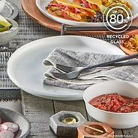 Corelle Modern Round 12-pc. Glass Dinnerware Set