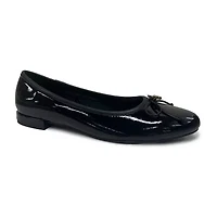 Liz Claiborne Chelsey Womens Round Closed Toe Ballet Flats