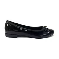 Liz Claiborne Chelsey Womens Round Closed Toe Ballet Flats