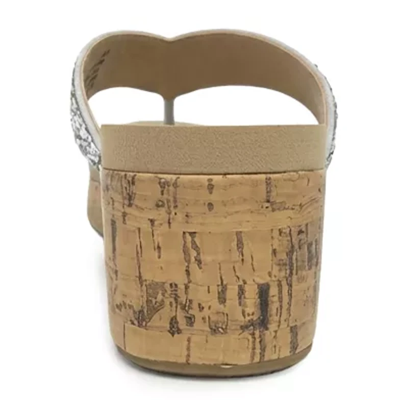 Pop Womens Stellara Wedge Sandals