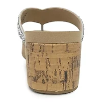 Pop Womens Stellara Wedge Sandals