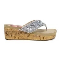 Pop Womens Stellara Wedge Sandals