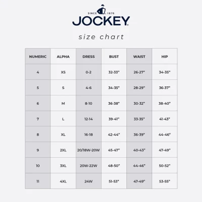 Jockey Skimmies® Seamfree® 360° Tummy Smoothing Mid-Waist Short - 4460