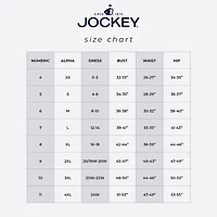 Jockey Skimmies® Seamfree® 360° Tummy Smoothing Mid-Waist Short - 4460