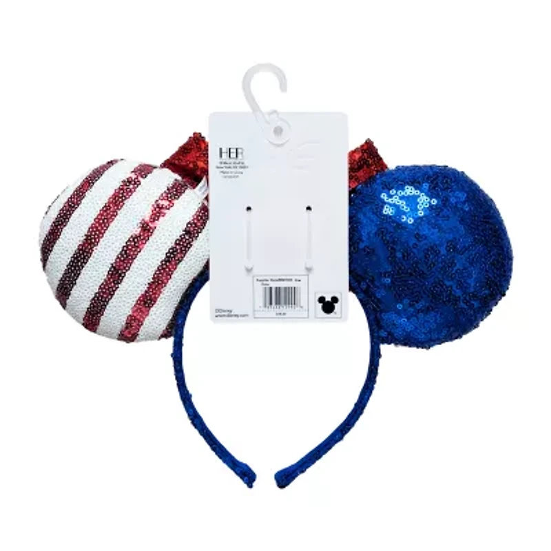 Disney Collection Girls Americana Minnie Mouse Ears Headband