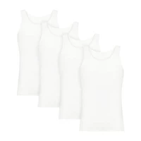 Hanes Mens Sleeveless U Neck Moisture Wicking T-Shirt