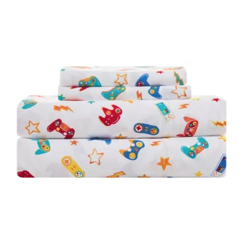 INK+IVY Kids Asher Checkered Complete Bedding Set with Sheets