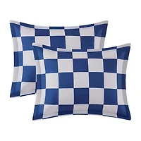 INK+IVY Kids Asher Checkered Complete Bedding Set with Sheets