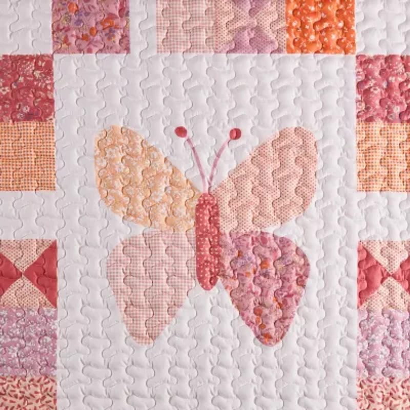 INK+IVY Kids Butterfly Quilt Set