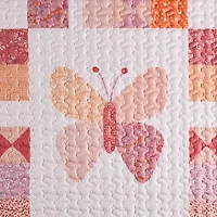 INK+IVY Kids Butterfly Quilt Set