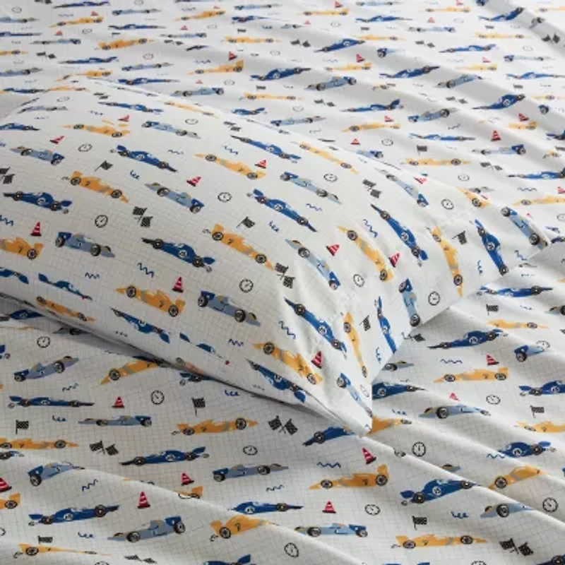 INK+IVY Kids Cars Sheet Set
