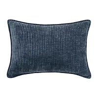Regal Home Lila Ribbed Down Alt 14x20 Rectangular Throw Pillow