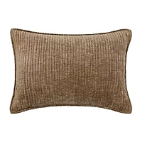 Regal Home Lila Ribbed Down Alt 14x20 Rectangular Throw Pillow