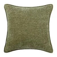 Regal Home Lila Ribbed Down Alt 20x20 Square Throw Pillow