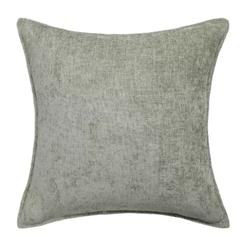 Chenille 20x20 Square Throw Pillow