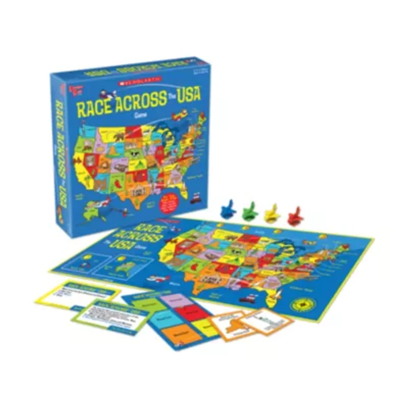 University Games Scholastic - Race Across the USAGame
