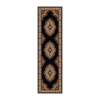 Como Medallion Traditional Oriental Indoor Rectangular Area Rug