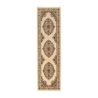 Como Medallion Traditional Oriental Indoor Rectangular Area Rug
