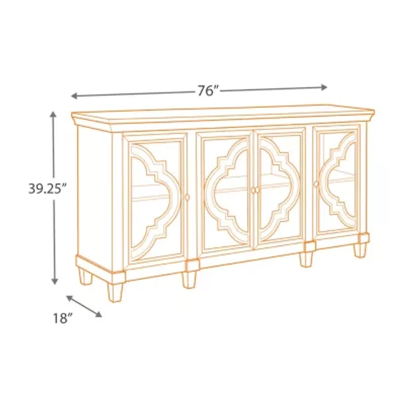 Signature Design by Ashley® Fossil Ridge Accent Cabinet