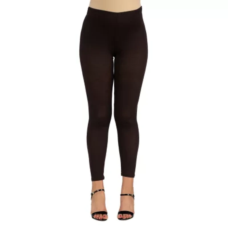 24/7 Comfort Apparel Womens Stretch Ankle Length Leggings
