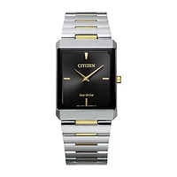 Citizen Stiletto Mens Two Tone Stainless Steel Bracelet Watch Ar3104-55e