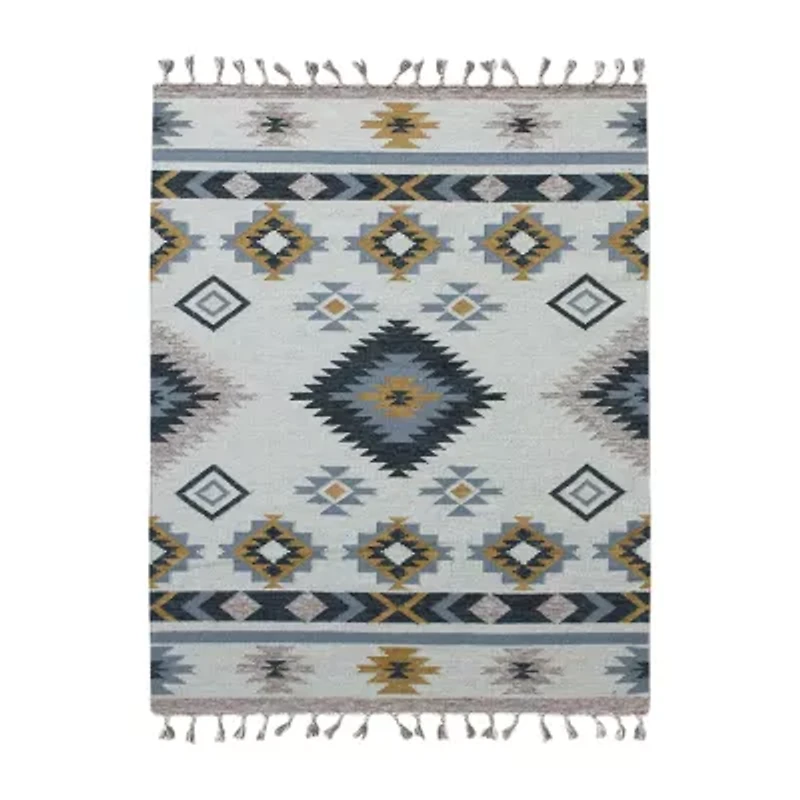 Amer Rugs Artifacts Geometric Diamond Indoor Rectangular Accent Rug