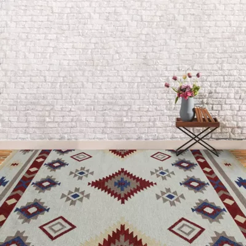 Amer Rugs Artifacts Geometric Diamond Indoor Rectangular Accent Rug