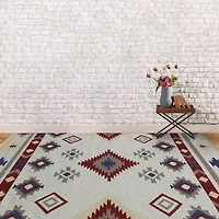 Amer Rugs Artifacts Geometric Diamond Indoor Rectangular Accent Rug