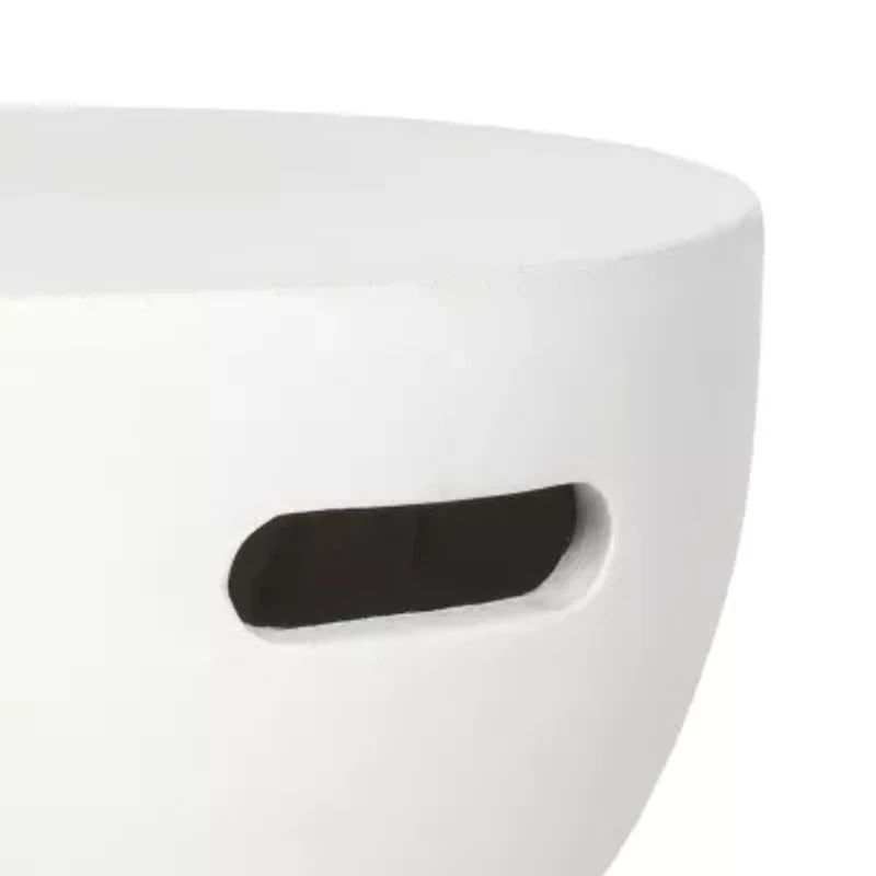 Safavieh Haruki Patio Collection Concrete Side Table