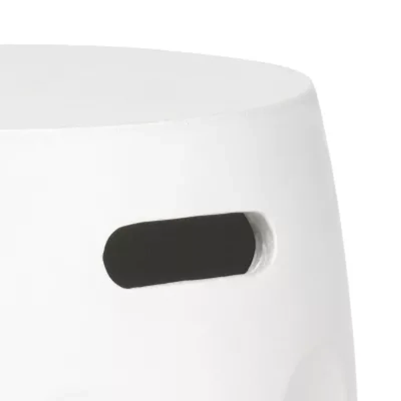 Zuri Patio Collection Weather Resistant Concrete Side Table
