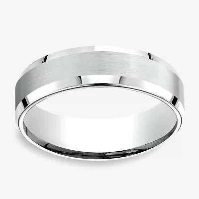 Mens 6MM 10K Gold Wedding Band