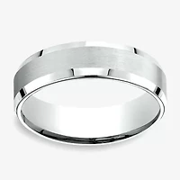 Mens 6MM 10K Gold Wedding Band