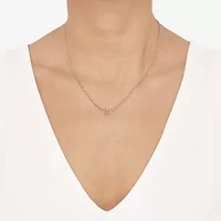 Gold Addiction Womens 14K Gold Heart 18 Inch Pendant Necklace