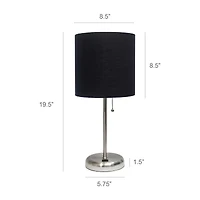 Stick Lamp with USB Charging Port Set of 2