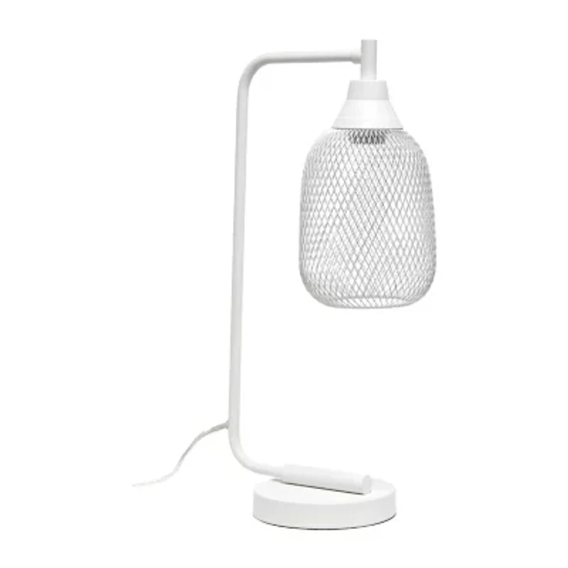 Industrial Mesh Desk Lamp