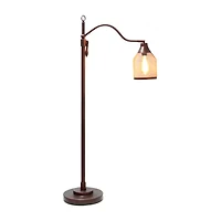 All the Rages Arched Metal Mesh Shade Floor Lamp