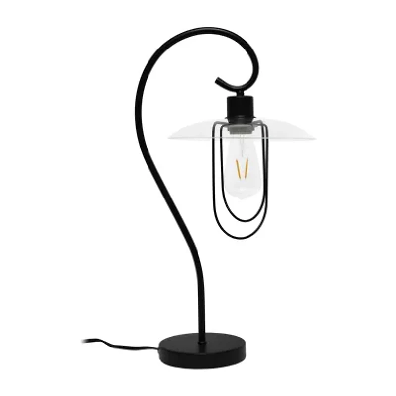 Modern Metal Scroll Table Lamp