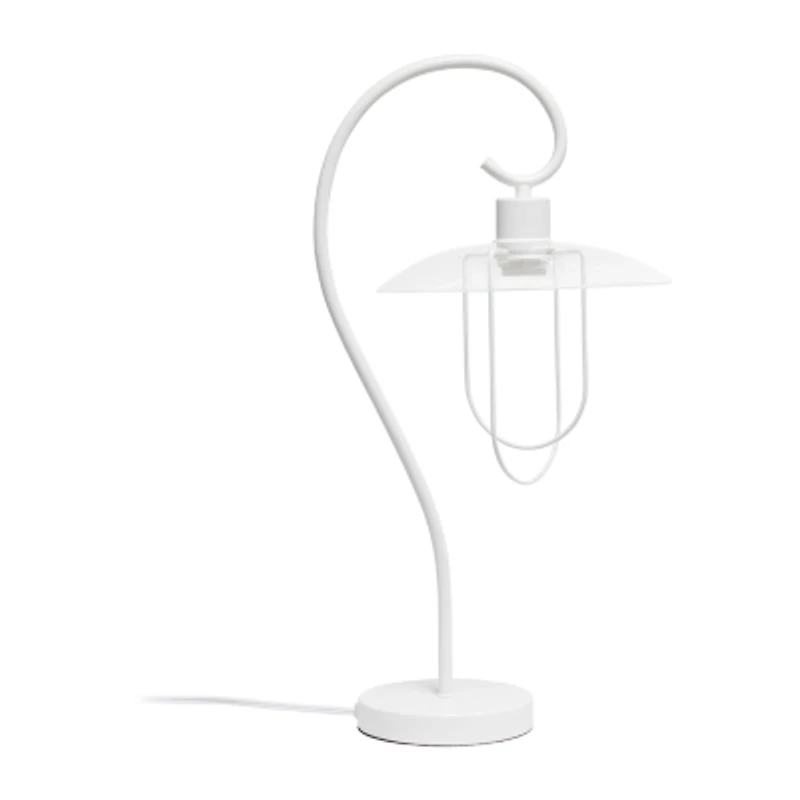 Modern Metal Scroll Table Lamp