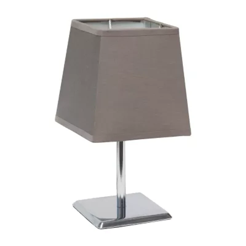 Square Shade Metal Table Lamp