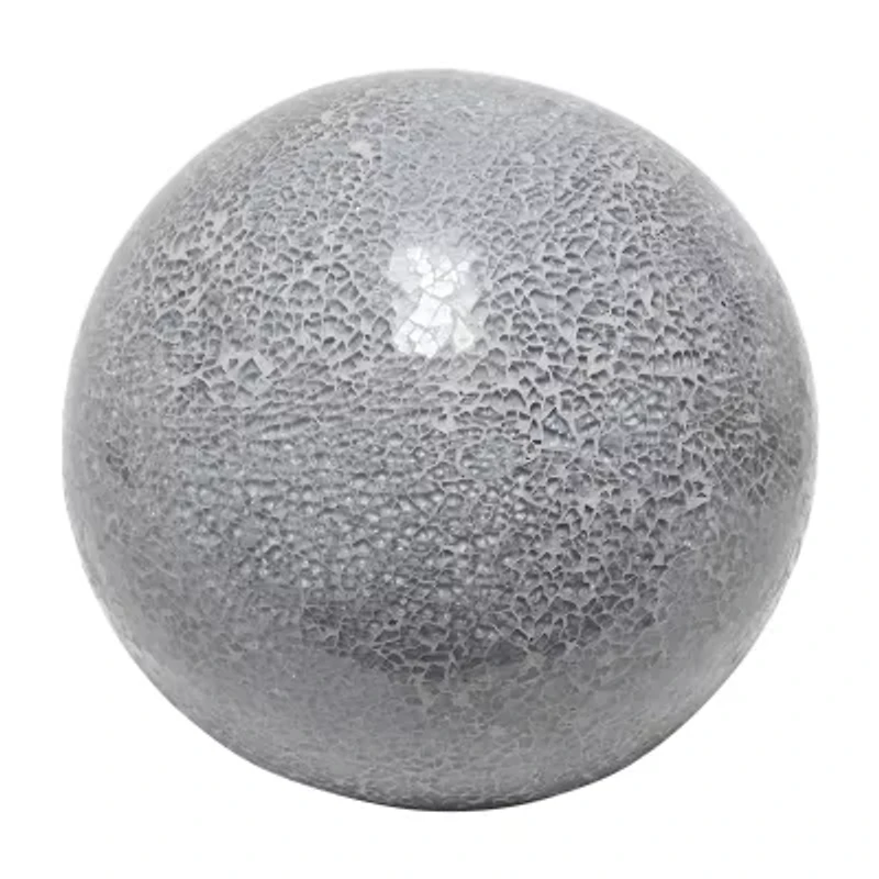 1 Light Mosaic Stone Ball Table Lamp