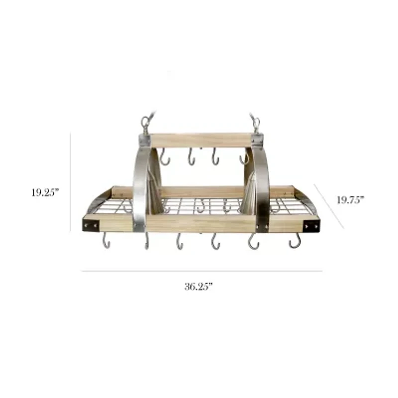 2lt Wooden Potack With Downlight Pendant Light